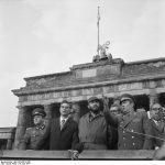 Berlin, Fidel Castro an der Grenze